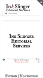 Mobile Screenshot of inkslingereditorialservices.com